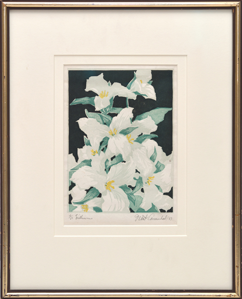 FRANKLIN CARMICHAEL, R.C.A. (1890-1945) Trilliums, 1937