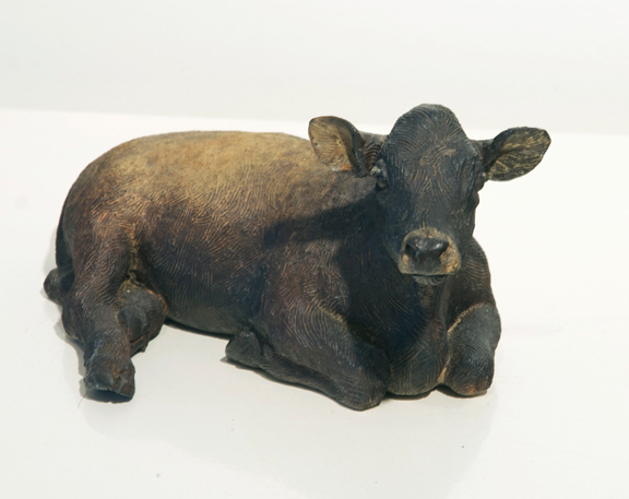 Artist: Joe Fafard Bronze Sculpture: Sylvestre, 2007