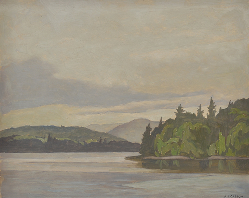Artist: A.J. Casson | Title: Canoe Lake, 1974