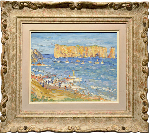 Artist: Fleurimond Constantineau Painting: Perce, 1959