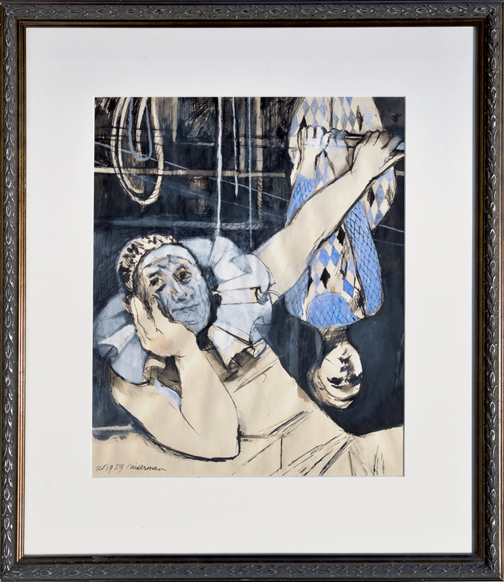 Artist: Ghitta Caiserman-Roth Watercolour Painting: Untitled #25, 1959