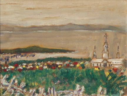Artist: Albert Cloutier Painting: Bas Du Fleuve St-Laurent