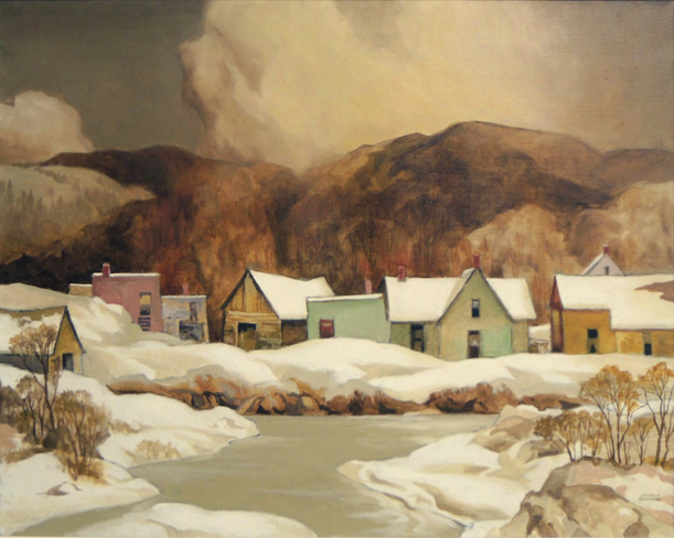 Artist: Joachim Gauthier Painting: Haliburton Snowfall