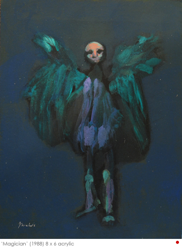 Artist: Jack Nichols Painting: Magician, 1988
