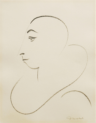 Artist: Jack Nichols Drawing: Oval Collar