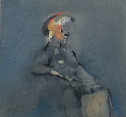 Artist: Jack Nichols Painting: Drummer (1989)
