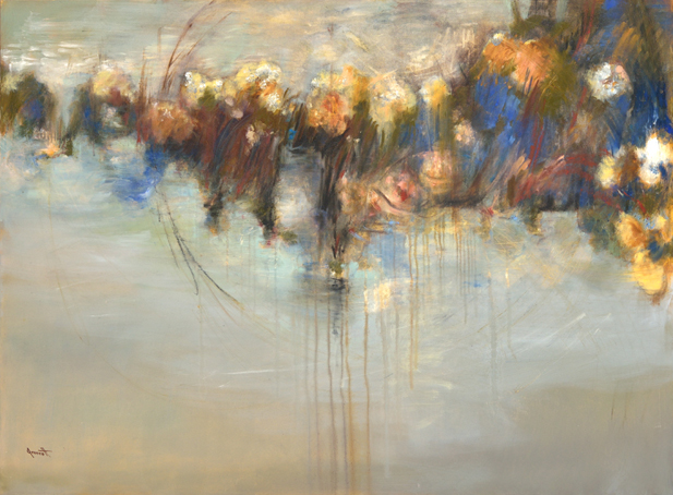 Artist: Jane Everett Painting: Firepond II