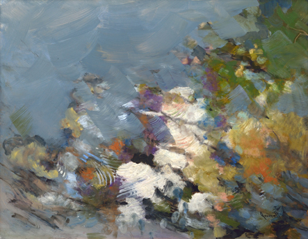 Artist: Jane Everett Painting: Slipstream I