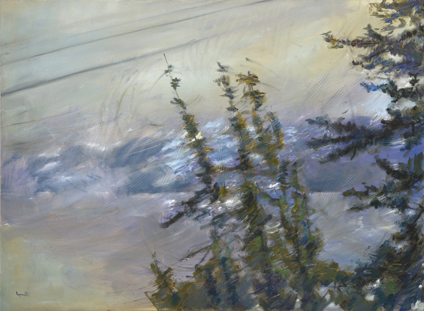 Artist: Jane Everett Painting: Wire Story III
