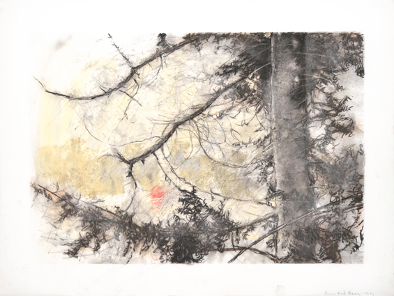 Artist: JANE EVERETT | Title: Pine with Red Buoy