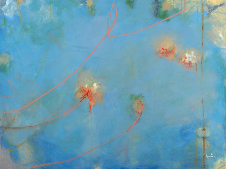Artist: JANE EVERETT | Title: As Kingfishers Catch Flame II