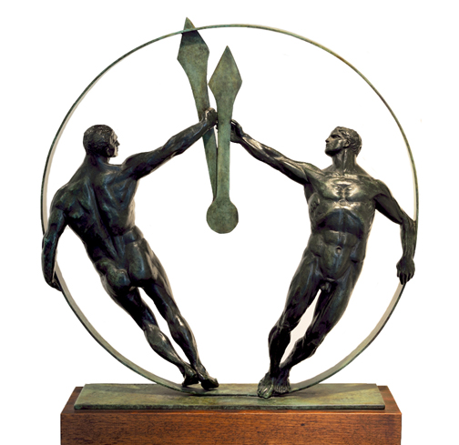Artist: Joe Rosenthal Bronze Sculpture: 11th Hour II