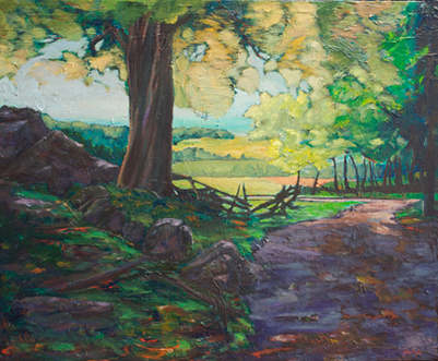 Artist: John Doyle Painting: Shady Lane