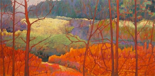 Artist: John Doyle Painting: Pioneer Park