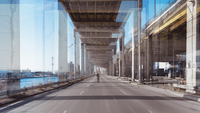 Artist: Jonathan Castellino | Archival Print: I'm.just.a.ghost.you.walk.through