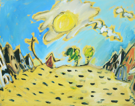 Kate Grigg - Heavenly Day on Scott Street