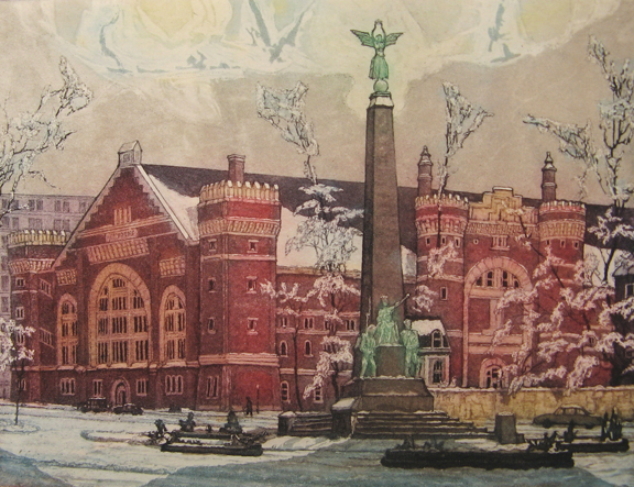 Artist: Nicholas Hornyansky | Armouries, University Ave. Toronto