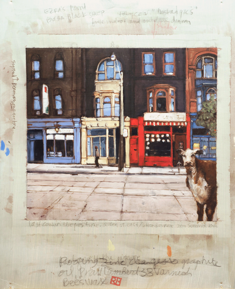 Rachel Berman Last Cow in the Pasture Susan King