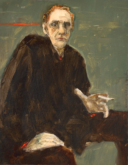 Artist: Rachel Berman | Painting: Study for Twenty six notes Before the End