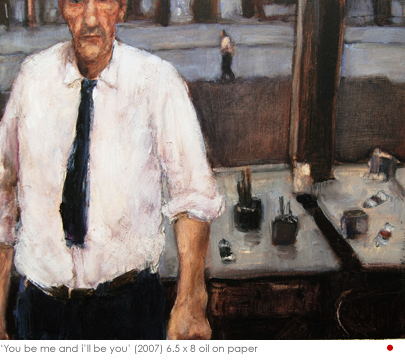 Artist: Rachel Berman Painting: You be me and I'll be you