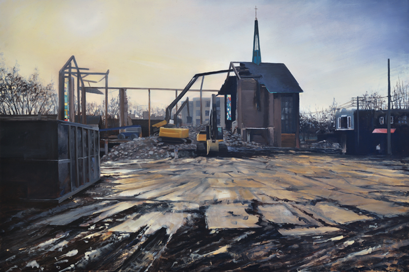 Artist: Ryan Dineen | Painting: Galileo