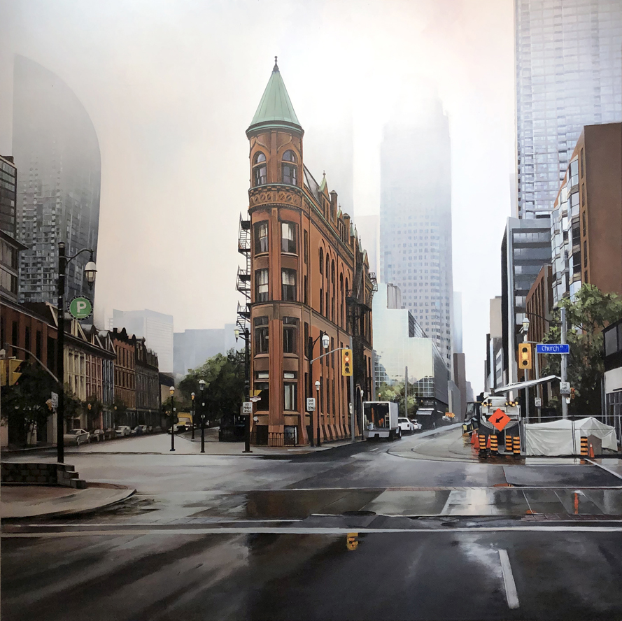 Artist: Ryan Dineen Painting: Flatiron