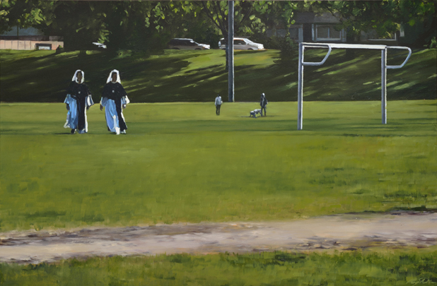 Artist: Ryan Dineen | Painting: The Beautiful Game