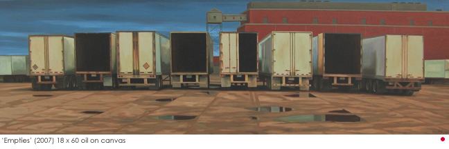 Artist: Sean Yelland Painting: Empties