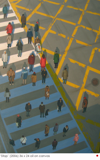 Artist: Sean Yelland Painting: Stop