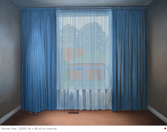 Artist: Sean Yelland Painting: Home Free 2009