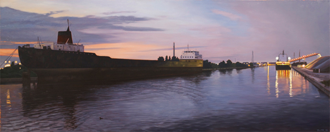 Artist: Sean Yelland Painting: Shipping