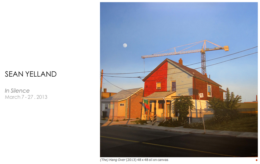 Artist: Sean Yelland Painting: In Silence
