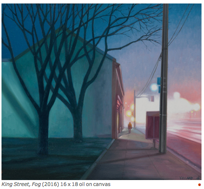 Artist: Sean Yelland Painting: King Street, Fog