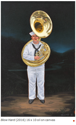 Artist: Sean Yelland Painting: Blow Hard