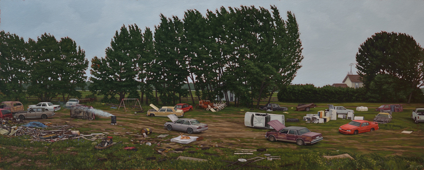 Artist: Sean Yelland Painting: Dozey Doe 2015