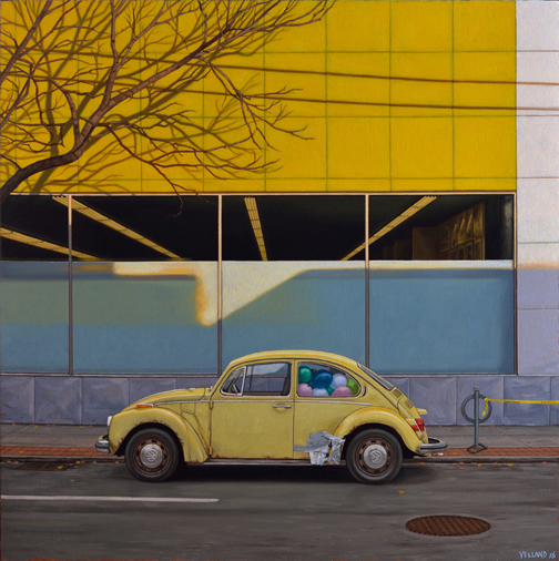 Artist: Sean Yelland Painting: Frills 2016