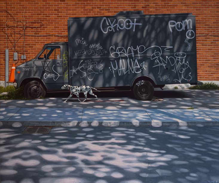 Artist: Sean Yelland Painting: Spotted 2016
