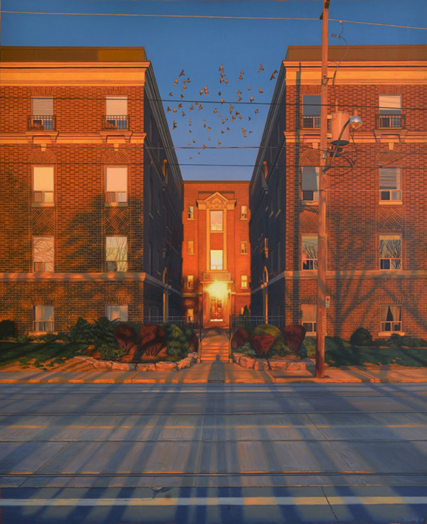 Artist: Sean Yelland Painting: Sun Down 2017