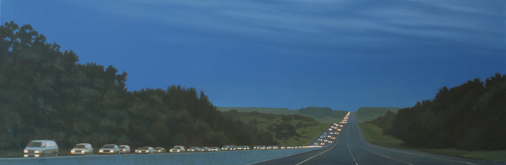Artist: Sean Yelland Painting: Over the Hill