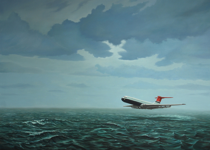 Artist: Sean Yelland Painting: This is how I feel all the time
