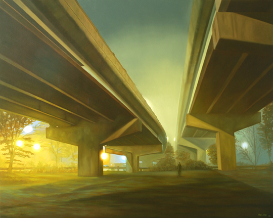 Artist: Sean Yelland Painting: Under the Weather 