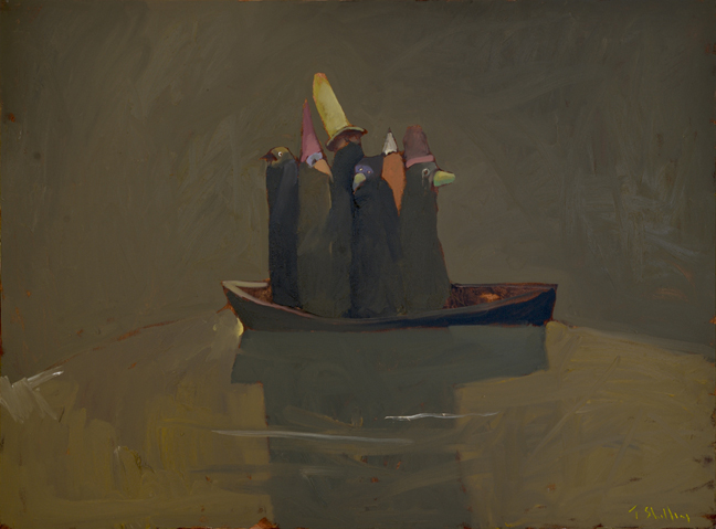 Artist: Travis Shilling Painting: Birds in Boat