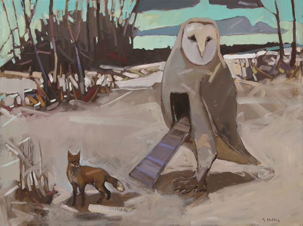 Artist: Travis Shilling Painting: If I should fall behind