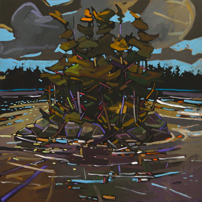 Artist: Travis Shilling | Painting: Island #1