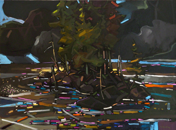 Artist: Travis Shilling | Painting: Island #2