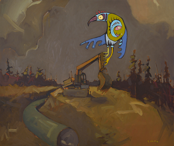 Artist: Travis Shilling | Painting: Totem