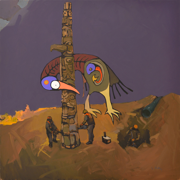 Artist: Travis Shilling | Painting: Totem