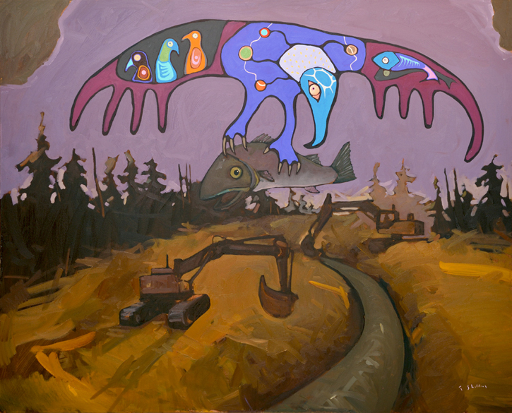 Artist: Travis Shilling | Painting: The Excavators #1