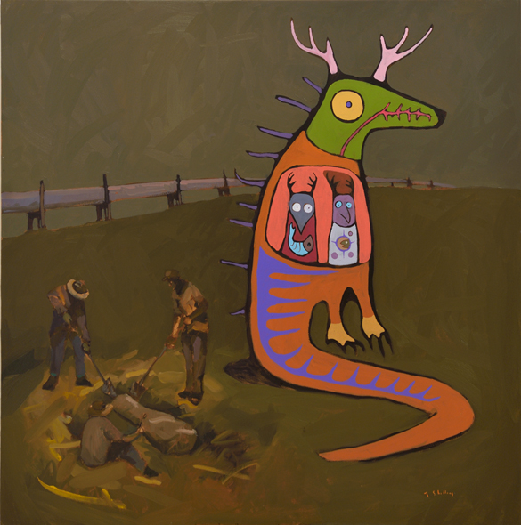 Artist: Travis Shilling | Painting: The Excavators #2