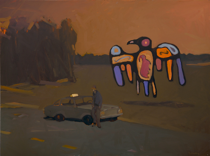 Artist: Travis Shilling Painting: The Taxi